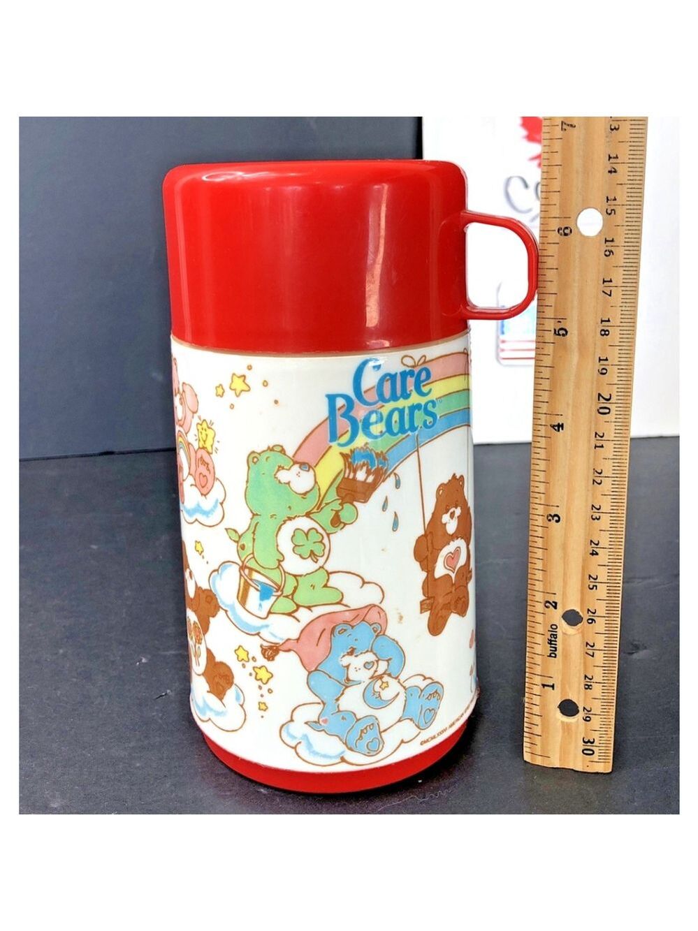 Vtg. Care Bears 80’s Collectable 6.5” Aladdin 8 Oz. Capacity Thermos USA - Picture 7 of 10